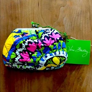 Vera Bradley kiss kiss coin purse- rio